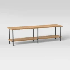 Wood And Metal TV Stand For TVs Up To 60" - Room Essentials™ 13 Wood And Metal TV Stand For TVs Up To 60" - Room Essentials™ -Room Essentials GUEST 008e6b5f 4d43 465d 8784 80c8ca30ed60