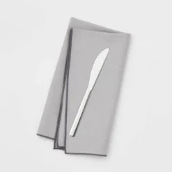 3pc Knife Set - Room Essentialsā¢: Stainless Steel Dinner Knives, Dishwasher-Safe, Silver, Service For 3