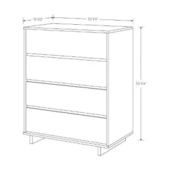 Modern 4 Drawer Dresser - Room Essentials™ -Room Essentials GUEST 08d8595d 116b 4952 8696 60b86035c274