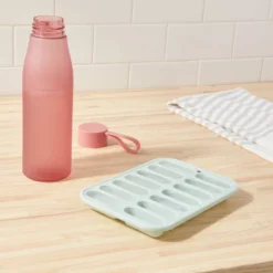 Silicone Ice Tray Mint Green - Room Essentialsā¢: 14-Cavity Silicone Mold, Dishwasher-Safe, 8.55 Volume Capacity
