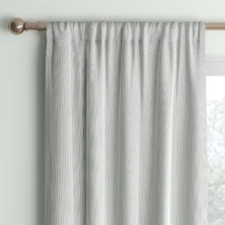 Blackout Baby Striped Window Curtain Panel Gray/Ivory - Room Essentials™ -Room Essentials GUEST 0e086655 c4ae 4ea0 a13b 92cd9de7e8bf