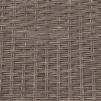 Wicker Outdoor Portable Folding Chair Brown - Room Essentials™ 6 Wicker Outdoor Portable Folding Chair Brown - Room Essentials™ - Image 4