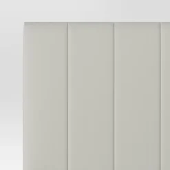 Dorm Twin Bed Cream - Room Essentials™: Upholstered Headboard, Plywood Frame, No Box Spring Needed -Room Essentials GUEST 119805d5 3479 420b 8d39 58a4a1dbb616