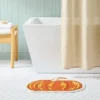20"x23" Pumpkin Shaped Non-Slip Harvest Bath Rug Orange - Room Essentials™ 2 20"x23" Pumpkin Shaped Non-Slip Harvest Bath Rug Orange - Room Essentials™ -Room Essentials GUEST 130e1440 5aca 41d2 93ee 4c81ac00497a