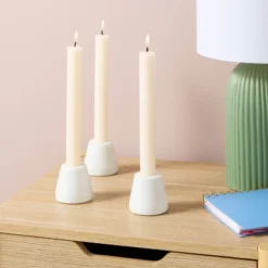 Taper Candle 3pk - Room Essentialsā¢