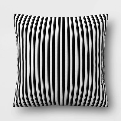 17"x17" Reversible Square Outdoor Pillow - Room Essentials™ 9 17"x17" Reversible Square Outdoor Pillow - Room Essentials™ - Image 7