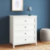 Traditional 4 Drawer Dresser Classic White - Room Essentials™ 1 Traditional 4 Drawer Dresser Classic White - Room Essentials™ -Room Essentials GUEST 213b17bc 792a 4bd7 b564 a1580f3629ab