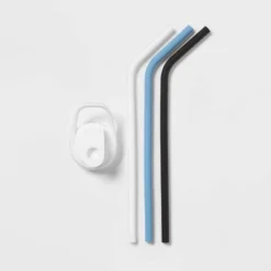 Tracker Chug Lid And 3 Silicone Straws -Room Essentials GUEST 2c7dc8d4 42db 41dd 8c13 fc6118e47813