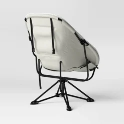 Padded Hex Swivel Dorm Chair Cream - Room Essentials™: Upholstered College Dorm Essential, No Assembly Required 8 Padded Hex Swivel Dorm Chair Cream - Room Essentials™: Upholstered College Dorm Essential, No Assembly Required -Room Essentials GUEST 3593e4e8 0f88 4901 ad35 3d57ce49065b