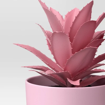 3pk 9.06" Succulent Artificial Plants Pink - Room Essentials™ 4 3pk 9.06" Succulent Artificial Plants Pink - Room Essentials™ - Image 2