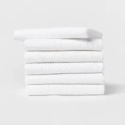 6pk Cotton Dishcloths - Room Essentials™ -Room Essentials GUEST 40874753 7424 4fc5 9918 82dda9a78322