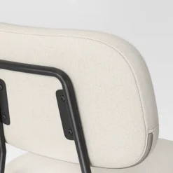 24" Upholstered With Metal Base Counter Height Barstool Cream Boucle - Room Essentials™ -Room Essentials GUEST 41498e78 65f9 42e5 9492 a3ad061a553e