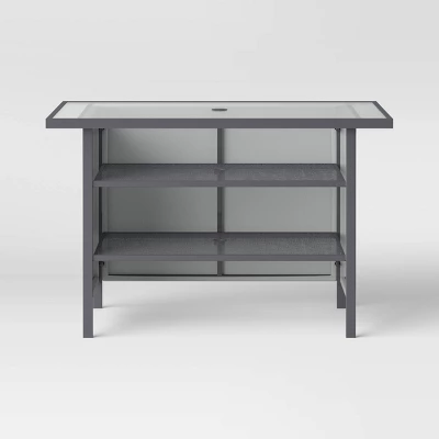 Patio Bar Table, Outdoor Furniture - Room Essentials™ 5 Patio Bar Table, Outdoor Furniture - Room Essentials™ - Image 3