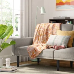 Textured Yarn Dyed Cotton Lumbar Throw Pillow - Room Essentialsā¢