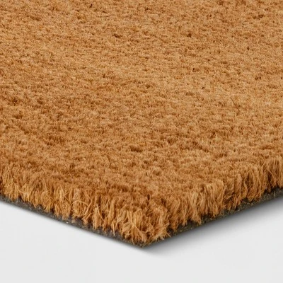 1'11x2'11" Solid Doormat Beige - Room Essentials™ 3 1'11x2'11" Solid Doormat Beige - Room Essentials™