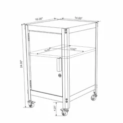 Metal Rolling Locker Dorm Storage Cabinet With Lock- Room Essentials™ -Room Essentials GUEST 5627d768 5276 494b 8ef6 0002932a65ef
