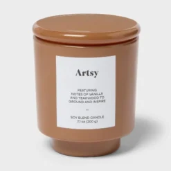 Lidded Jar Candle 7.1oz - Room Essentials™ -Room Essentials GUEST 58a86689 d357 4d76 bad4 ea177c6e8829