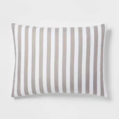 Stripe Microfiber Reversible Comforter & Sheet Set Gray - Room Essentials™ -Room Essentials GUEST 5a9598e9 d4aa 4d44 a85d 1be4a621caae