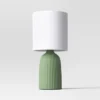 Fluted Ceramic Table Lamp: ETL Listed, Cotton/Polyester Shade, No Assembly - Room Essentials™ 2 Fluted Ceramic Table Lamp: ETL Listed, Cotton/Polyester Shade, No Assembly - Room Essentials™ -Room Essentials GUEST 5bda8be5 53d5 4a7f 91a9 88782ea1ecc7