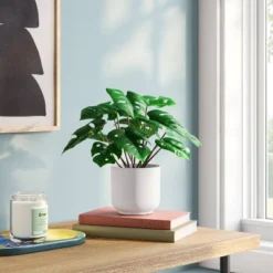 4.6"x7.2" Monstera Artificial Plant - Room Essentialsā¢