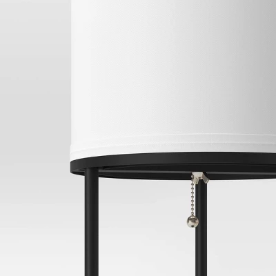 Shelf Floor Lamp Black - Room Essentials™ 6 Shelf Floor Lamp Black - Room Essentials™ - Image 4