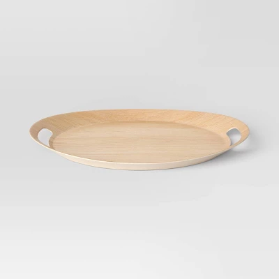 19" Melamine Serving Tray With Handle - Room Essentials™ 5 19" Melamine Serving Tray With Handle - Room Essentials™ - Image 3