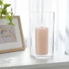 Clear Hurricane 3" X 8" Pillar Candle Holder - Room Essentials™: Sophisticated Tabletop Glass Decor -Room Essentials GUEST 5edb1f28 3049 453b a5a2 62f787614839