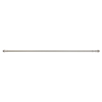 28"-48" Café Curtain Rod Nickel - Room Essentials™ 4 28"-48" Café Curtain Rod Nickel - Room Essentials™ - Image 2