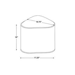 Triangular Shaped Upholstered Corduroy Ottoman - Room Essentials™ 9 Triangular Shaped Upholstered Corduroy Ottoman - Room Essentials™ -Room Essentials GUEST 61d351c8 b931 47d6 a5d7 d4cef69cef19