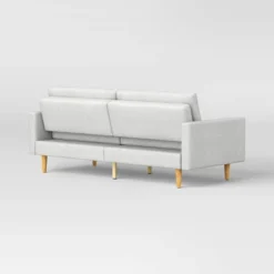 MidCentury Modern 78" Futon Sofa Light Gray - Room Essentials™ -Room Essentials GUEST 62220189 9962 46dc bfe0 ad849e56b86a