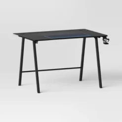 Gaming Dorm Desk With LED Lights And Headphone Holder - Room Essentials™ -Room Essentials GUEST 6baf86f4 fe75 49e8 9217 7cc9afdb0ac1