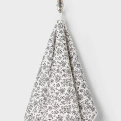 Quick Dry Floral Waffle Towel Black - Room Essentials™ 8 Quick Dry Floral Waffle Towel Black - Room Essentials™ -Room Essentials GUEST 6ffcbc52 81df 4e97 99a4 251e7bd3676f