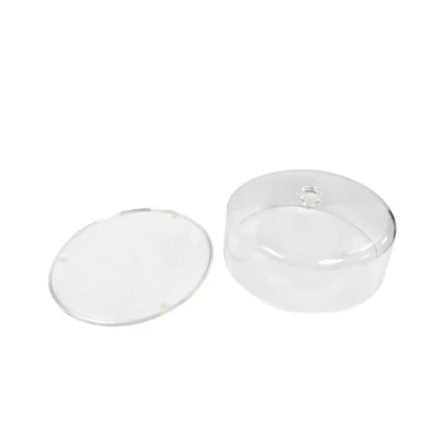 12" Plastic Cake Tray With Lid - Room Essentials™: Round Dessert & Bakery Tray, Dishwasher-Safe, Clear 10 12" Plastic Cake Tray With Lid - Room Essentials™: Round Dessert & Bakery Tray, Dishwasher-Safe, Clear - Image 8
