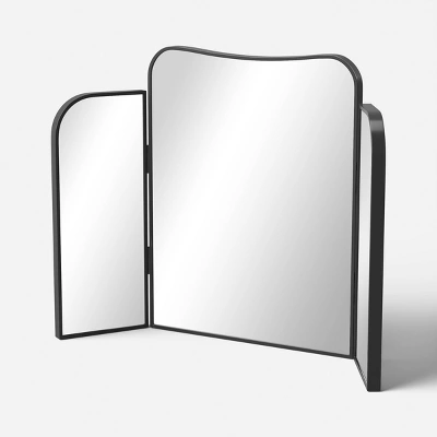 30"x20" Table Top Tri Fold Mirror - Room Essentials™ 4 30"x20" Table Top Tri Fold Mirror - Room Essentials™ - Image 2