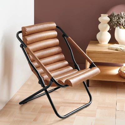 Sling Chair Caramel - Room Essentials™ 3 Sling Chair Caramel - Room Essentials™