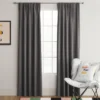 1pc Room Darkening Heathered Window Curtain Panel - Room Essentials™ -Room Essentials GUEST 816ab3dc 5c5b 47b3 ac67 a96c4b3f1ba3