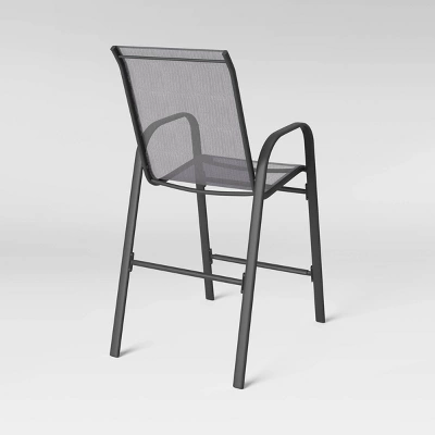2pk Patio Bar Chairs, Outdoor Furniture - Room Essentials™ 6 2pk Patio Bar Chairs, Outdoor Furniture - Room Essentials™ - Image 4