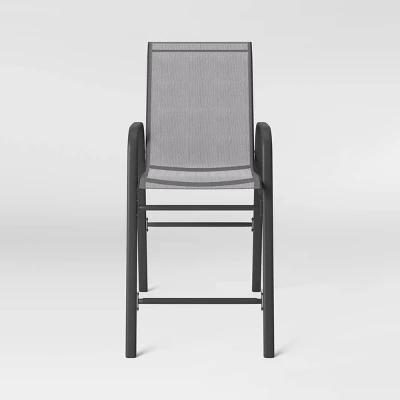 2pk Patio Bar Chairs, Outdoor Furniture - Room Essentials™ 5 2pk Patio Bar Chairs, Outdoor Furniture - Room Essentials™ - Image 3