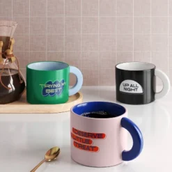 19 Fl Oz Stoneware Mug - Room Essentialsā¢