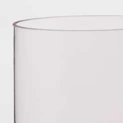 Clear Hurricane 4" X 7" Pillar Candle Holder - Room Essentials™: Transparent Vase, Tabletop Display -Room Essentials GUEST 8e1a6c5b 543d 43fb a055 e471de0cc992