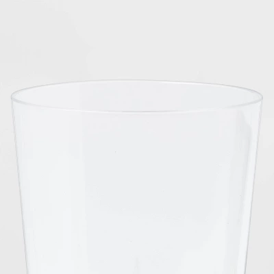 12.6oz Plastic Short Tumbler - Room Essentials™: Reusable Clear Cup, Dishwasher Safe Drinkware 4 12.6oz Plastic Short Tumbler - Room Essentials™: Reusable Clear Cup, Dishwasher Safe Drinkware - Image 2