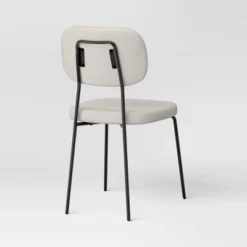 Set Of 2 Upholstered With Metal Base Dining Chair Chairs Cream Boucle - Room Essentials™ -Room Essentials GUEST 930ac56e b209 47d5 a460 9b5fe65899a9