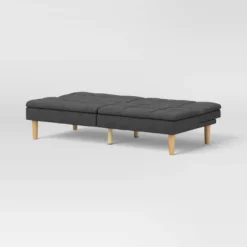 69" Tufted Dorm Futon Sofa - Room Essentials -Room Essentials GUEST 94c05fa3 5f60 4d45 b099 b16866fc3a60