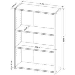 3 Shelf Bookcase - Room Essentials™ 14 3 Shelf Bookcase - Room Essentials™ -Room Essentials GUEST 9ed5b68c d44f 47e2 a30a 58dc0e809a8d