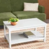 Traditional Coffee Table With Storage Shelf Classic White - Room Essentials™ 2 Traditional Coffee Table With Storage Shelf Classic White - Room Essentials™ -Room Essentials GUEST a595c0ce 24d0 4673 92ca 288d8114e0e1