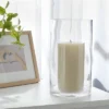 Clear Hurricane 4" X 7" Pillar Candle Holder - Room Essentials™: Transparent Vase, Tabletop Display 1 Clear Hurricane 4" X 7" Pillar Candle Holder - Room Essentials™: Transparent Vase, Tabletop Display -Room Essentials GUEST a5f11107 06b0 484a b0cb 6099418700c3