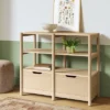 32" Scandi Small Bookcase With Storage Drawers Natural - Room Essentials™ 2 32" Scandi Small Bookcase With Storage Drawers Natural - Room Essentials™ -Room Essentials GUEST aefc14d2 fa2b 4bcb a5e7 9f780f197d23