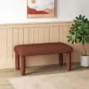 Upholstered Bench Rust Boucle - Room Essentials™ -Room Essentials GUEST bd3f49ab 8356 4f50 ac4c b045822b9c91