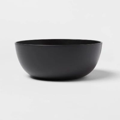 16pc Plastic Dishware Set Black - Room Essentials™: Dinnerware, Microwave & Dishwasher Safe, Service For 4 5 16pc Plastic Dishware Set Black - Room Essentials™: Dinnerware, Microwave & Dishwasher Safe, Service For 4 - Image 3