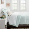 Microfiber Reversible Stripe Comforter Mint Green - Room Essentials™ 1 Microfiber Reversible Stripe Comforter Mint Green - Room Essentials™ -Room Essentials GUEST c5dee25b 8982 4bd2 aabc 9db7aacc5b0a